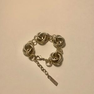 Sterling Silver Vintage Bracelet stamped Island